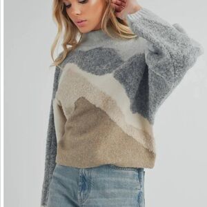 Abercrombie & Fitch Colour Block Sweater